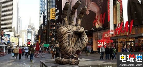 《行尸走肉》AR廣告現(xiàn)身紐約街頭驚嚇眾人 紐約 AR廣告 行尸走肉 VR及其它  第1張