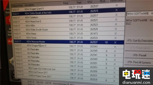 網(wǎng)曝任天堂switch首發(fā)游戲名單 陣容強(qiáng)大老任要翻身？ 游戲名單 任天堂switch 任天堂SWITCH  第1張