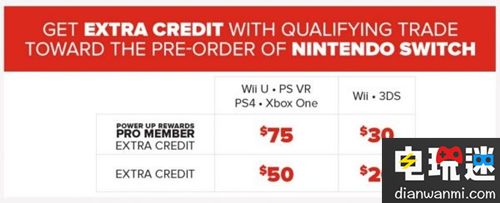 GameStop“助力”任天堂Switch預售！以舊換新送送送 以舊換新 任天堂Switch GameStop 任天堂SWITCH  第1張