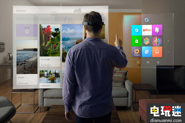 未來(lái)感爆棚！玩家使用AR設(shè)備玩《最終幻想14》 最終幻想14 AR設(shè)備 玩家 VR及其它  第1張