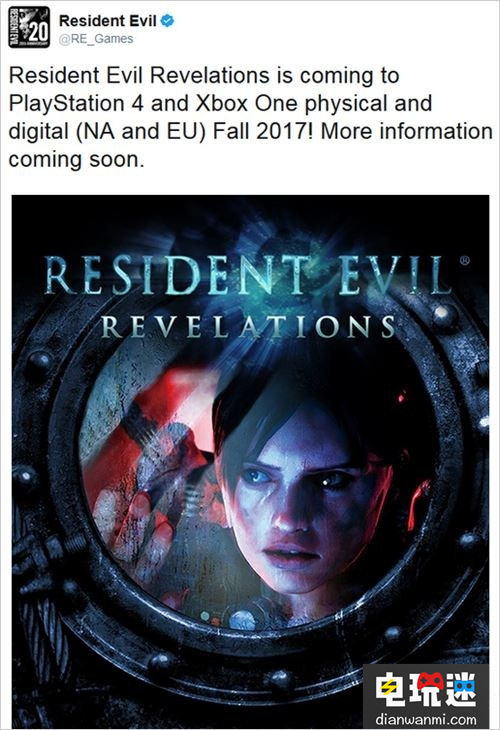 《生化危機(jī):?jiǎn)⑹句洝穼⒃?7年秋季登陸PS4 《生化危機(jī):?jiǎn)⑹句洝?電玩迷資訊 第1張 《生化危機(jī):?jiǎn)⑹句洝穼⒃?7年秋季登陸PS4 《生化危機(jī):?jiǎn)⑹句洝?電玩迷資訊 第1張