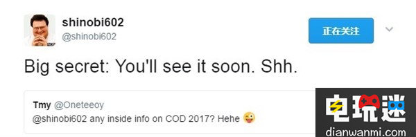 E3上的“重量級”作品《使命召喚14》即將公布！ Activision 使命召喚14 使命召喚 2017 E3 索尼PS  第1張