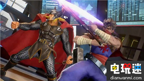 綠巨人！《漫畫英雄VS卡普空：無限》最新演示 鷹眼 綠巨人 漫畫英雄VS卡普空 電玩迷資訊  第2張