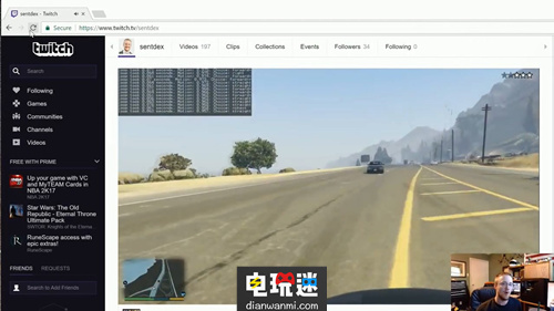 程序員用《GTA5》訓(xùn)練無人駕駛AI 欲想逃脫警察追趕 Harrison Kinsley Charles AI GTA5 電玩迷資訊  第1張