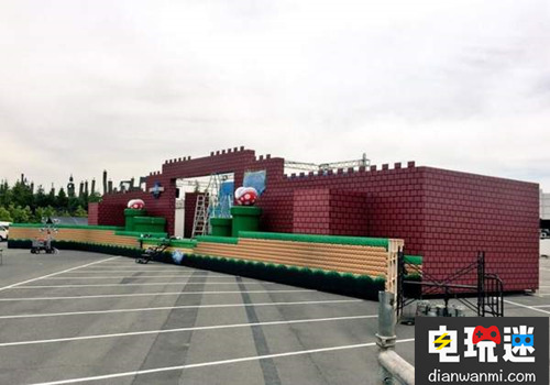 任天堂主題樂園現(xiàn)場照首度公開  “超級任天堂世界”顯雛形！ 馬里奧 主題樂園 任天堂 任天堂SWITCH  第3張