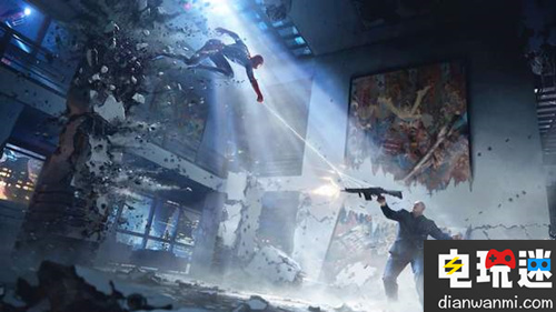 制作人：《蜘蛛俠》游戲?qū)⒅谱鞒蔀槁惺芬詠碜畎舻淖髌?漫威 PS4 蜘蛛俠 索尼PS  第1張