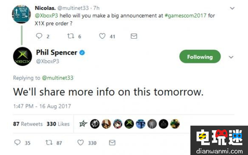 微軟XboxOne X或?qū)⒃诳坡≌蛊陂g開啟預(yù)售 相關(guān)信息明天公布！ E3 科隆展 主機(jī) Xbox One X 微軟 微軟XBOX  第1張