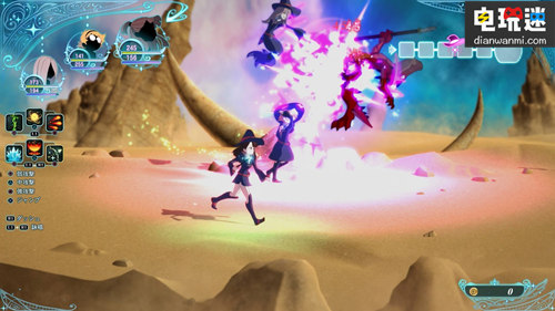 《小魔女學園 時空魔法與七大不可思議》即將發(fā)售！ 校園 劇情 打斗 魔法 小魔女學園 PC PS4 索尼PS  第4張