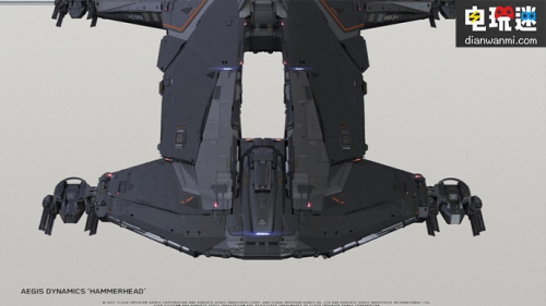 《星際公民》公開100米長(zhǎng)的[錘頭星艦] 和艦內(nèi)設(shè)施！ 錘頭星艦 VR 星際公民 電玩迷資訊  第4張