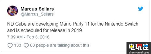 外媒公布《馬里奧派對(duì)11》消息 獲獎(jiǎng)登錄登陸Switch？ 馬里奧派對(duì)11 馬里奧 switch 任天堂 任天堂SWITCH  第1張