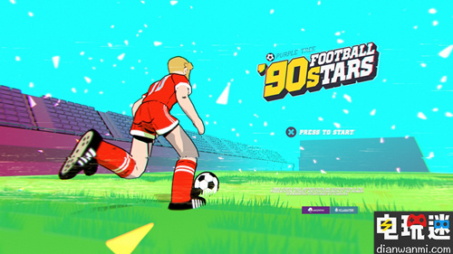 《’90s Football Stars》將于今年秋季在NS平臺發(fā)售。 NS ’90s Football Stars 電玩迷資訊  第1張