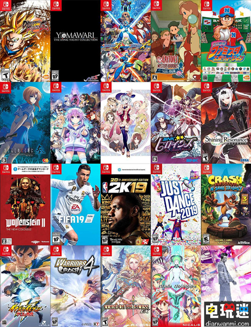 2018年內(nèi)可以玩到的NS平臺(tái)游戲一覽 龍珠斗士Z 閃電十一人 無(wú)雙大蛇 E3 NS 電玩迷資訊  第1張