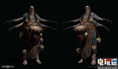 圣莫妮卡工作室高級(jí)人物畫(huà)師Arda Koyuncu公開(kāi)《戰(zhàn)神》未公開(kāi)敵人設(shè)定圖 戰(zhàn)神 圣莫妮卡工作室 電玩迷資訊  第1張