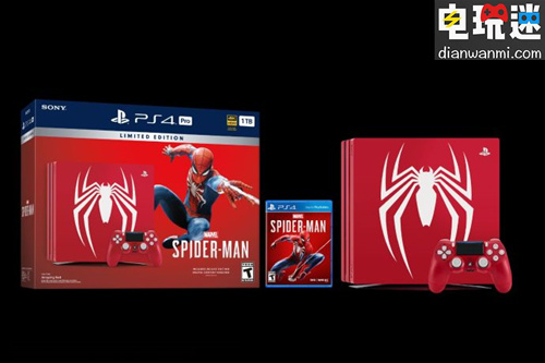 索尼公開《蜘蛛俠》限定版PS4 Pro   另外還有3款預(yù)購獎勵服裝 蜘蛛俠 PS4 電玩迷資訊  第1張