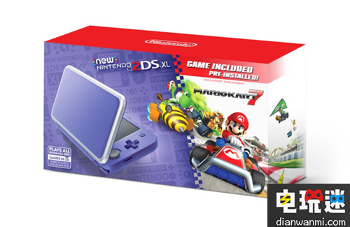美國(guó)任天堂將發(fā)售紫色款 New Nintendo 2DS XL 2DS XL 任天堂 任天堂SWITCH  第2張
