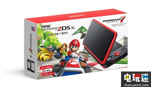 韓國任天堂將發(fā)售內(nèi)置《馬里奧卡丁車7》的紅黑new 2DS XL 2DS 任天堂 任天堂SWITCH  第1張