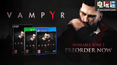 《Vampyr》確認(rèn)將在NS平臺發(fā)售 NS Vampyr 電玩迷資訊  第1張