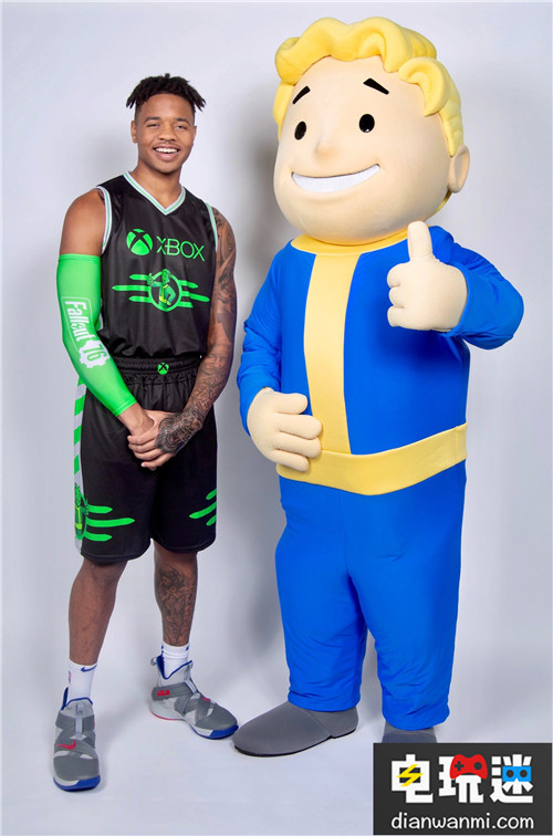 《輻射76》聯(lián)動(dòng)費(fèi)城76人推出主題球衣與XboxOne主機(jī) XboxOne 輻射76 微軟XBOX  第3張