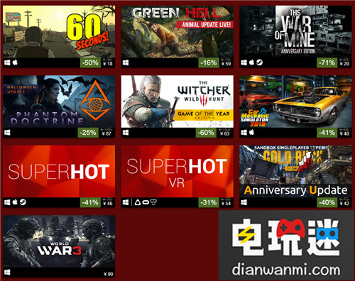 慶祝獨立100周年 波蘭發(fā)行商展開優(yōu)惠促銷陣容龐大 Steam優(yōu)惠 這是我的戰(zhàn)爭 巫師3 STEAM/Epic  第3張