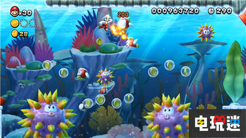 《新超級馬里奧兄弟U豪華版》新演示公布 Switch NS 任天堂 新超級馬里奧兄弟U 馬里奧 任天堂SWITCH  第1張