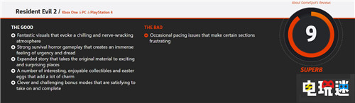 冷飯真香《生化危機(jī)2重制版》廣受媒體好評(píng)均分90 里昂 PC Xbox One PS4 生化危機(jī)2重制版 生化危機(jī)2 電玩迷資訊  第3張