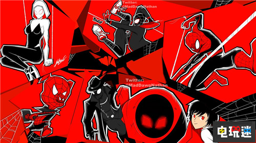 《女神異聞錄5》遇上蜘蛛俠眾人化身怪盜蜘蛛俠 PS4 女神異聞錄5 蜘蛛俠：平行宇宙 電玩迷資訊  第2張