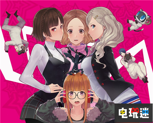 粉絲制作《女神異聞錄5》風(fēng)格《凱瑟琳Full Body》海報 PS4 Atlus 女神異聞錄5 凱瑟琳Full Body 電玩迷資訊  第1張