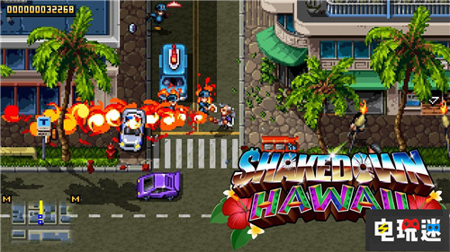 GTA風16位游戲《Shakedown：Hawaii》宣布Epic獨占 Switch Xbox One PS4 Epic商店 PC Shakedown：Hawaii 電玩迷資訊  第2張