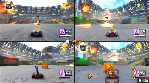 《古惑狼賽車重制版》PS4獨占內(nèi)容公開重返PS年代 動視 索尼 PS4 PlayStation 古惑狼賽車重制版 古惑狼賽車 索尼PS  第4張