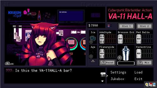調(diào)酒聊天《賽博朋克酒保行動》推出PS4與Switch版 VA 11 Hall A：賽博朋克酒保行動 VA 11 Hall A PS4 Switch 賽博朋克酒保行動 任天堂SWITCH  第3張