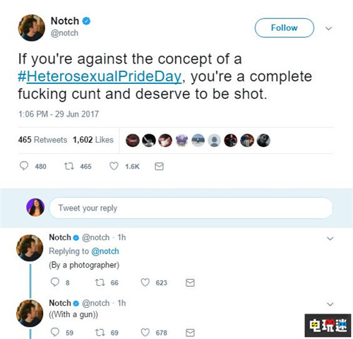 《我的世界》十周年排除創(chuàng)始人Notch或因其不當言論 Minecraft Notch PC Switch PS4 XboxOne 我的世界 微軟 微軟XBOX  第3張