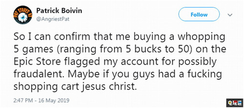 變相省錢 Epic商店Bug買太多游戲會被限制購買 PC Epic Epic商店 STEAM/Epic  第3張