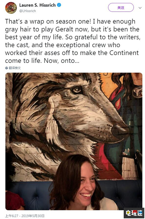 《巫師》真人劇第一季殺青 大超亨利卡維爾曬化妝照 Netflix 亨利卡維爾 超人 巫師3 杰洛特 巫師 VR及其它  第2張