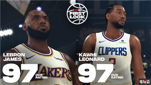 《NBA2K 20》前十球員榜公開 勒布朗.詹姆斯奪冠 PC Switch Xbox One PS4 NBA NBA2K 20 2K 電玩迷資訊  第1張