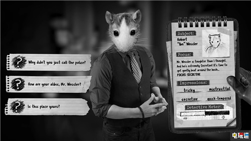 《雞警探》發(fā)售日公開 動物擬人老牌偵探冒險游戲 Steam PC Switch Xbox One PS4 Chicken Police 雞警探 電玩迷資訊  第5張