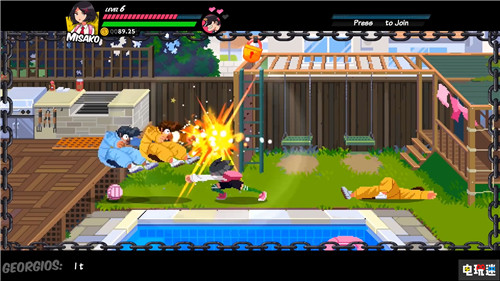 《熱血硬派外傳：River City Girls》國夫女友美佐子介紹公開 PC Switch Xbox One PS4 熱血物語 熱血硬派國夫君 熱血硬派外傳：River City Girls 電玩迷資訊  第4張