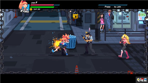 《熱血硬派外傳：River City Girls》阿力女友京子介紹公開 PC Switch Xbox One PS4 國(guó)夫君 熱血硬派 熱血硬派國(guó)夫君外傳 電玩迷資訊  第4張