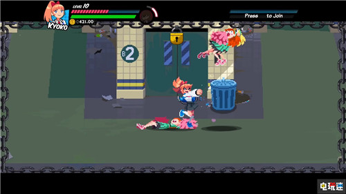 《熱血硬派外傳：River City Girls》阿力女友京子介紹公開 PC Switch Xbox One PS4 國(guó)夫君 熱血硬派 熱血硬派國(guó)夫君外傳 電玩迷資訊  第5張