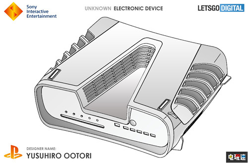 索尼申請新專利V字造型或為PS5開發(fā)機 PS5 PlayStation PS4 索尼 索尼PS  第1張