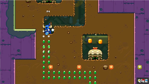 《鏟子騎士》新作《鏟子騎士挖掘》公開畫面提升16bit Yacht Club Games 鏟子騎士挖掘 鏟子騎士：挖掘 鏟子騎士 電玩迷資訊  第5張