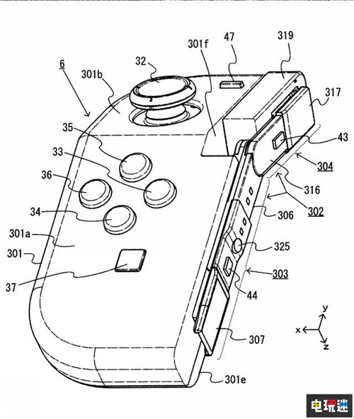 任天堂推出Joy Con新專利 手柄可折疊 Joy Con Switch 任天堂 任天堂SWITCH  第1張