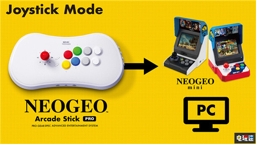SNK正式公開新街機(jī)控制器硬件 內(nèi)置20款SNK格斗游戲 NEOGEO Mini NEOGEO街機(jī)控制器Pro 侍魂 餓狼傳說 拳皇 SNK 電玩迷資訊  第4張