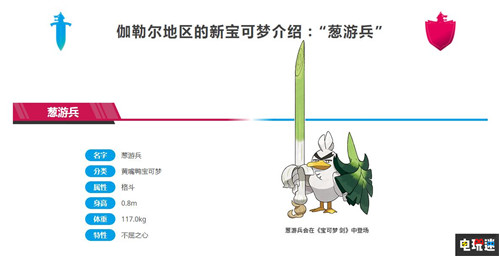 聽著很香 《寶可夢：劍盾》新寶可夢“蔥游兵”登場 GameFreak 任天堂 Switch 大蔥鴨 蔥游兵 寶可夢：劍 精靈寶可夢 寶可夢：劍盾 任天堂SWITCH  第1張