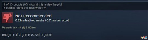 屏蔽水軍 Steam更新實(shí)驗(yàn)室評論系統(tǒng)增加游戲時(shí)長選項(xiàng) Steam PC STEAM/Epic  第2張