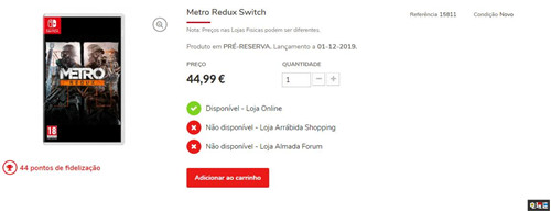 歐洲零售商泄露《地鐵：歸來》疑似將登陸Switch平臺 4A Games Switch 地鐵：最后曙光 地鐵2033 地鐵：回歸 任天堂SWITCH  第2張