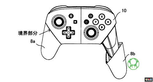 任天堂申請Switch Pro手柄新專利 握柄可拆卸 手柄 Switch Pro Switch 任天堂 電玩迷資訊  第2張