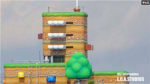 大阪環(huán)球影城任天堂園區(qū)新照公開 庫巴城堡開建 桃花公主 庫巴 超級馬里奧兄弟 環(huán)球影城 任天堂 任天堂SWITCH  第1張