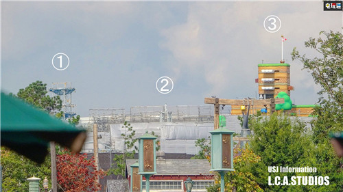 大阪環(huán)球影城任天堂園區(qū)新照公開 庫巴城堡開建 桃花公主 庫巴 超級馬里奧兄弟 環(huán)球影城 任天堂 任天堂SWITCH  第2張