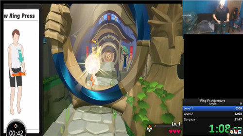 國外玩家《健身環(huán)大冒險(xiǎn)》30分鐘內(nèi)速通 累癱在沙發(fā) Switch 任天堂 健身環(huán)大冒險(xiǎn) 任天堂SWITCH 第2張 國外玩家《健身環(huán)大冒險(xiǎn)》30分鐘內(nèi)速通 累癱在沙發(fā) Switch 任天堂 健身環(huán)大冒險(xiǎn) 任天堂SWITCH 第2張