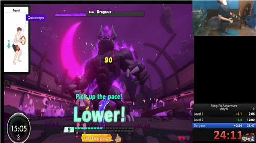 國外玩家《健身環(huán)大冒險(xiǎn)》30分鐘內(nèi)速通 累癱在沙發(fā) Switch 任天堂 健身環(huán)大冒險(xiǎn) 任天堂SWITCH 第4張 國外玩家《健身環(huán)大冒險(xiǎn)》30分鐘內(nèi)速通 累癱在沙發(fā) Switch 任天堂 健身環(huán)大冒險(xiǎn) 任天堂SWITCH 第4張